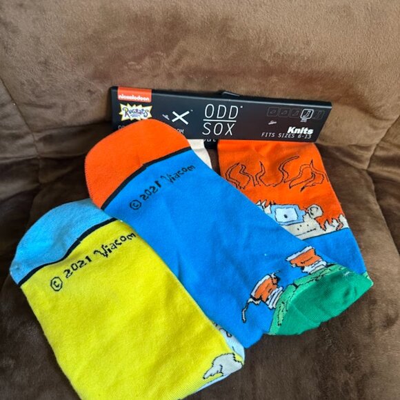 ODD SOX Nickelodeon Rugrats Crew socks - Picture 3 of 5